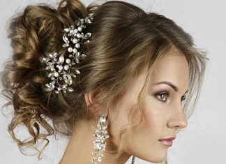 Украшения для вечерних причесок