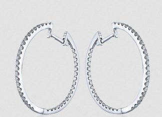 Серьги из белого золота: красиво и дорого